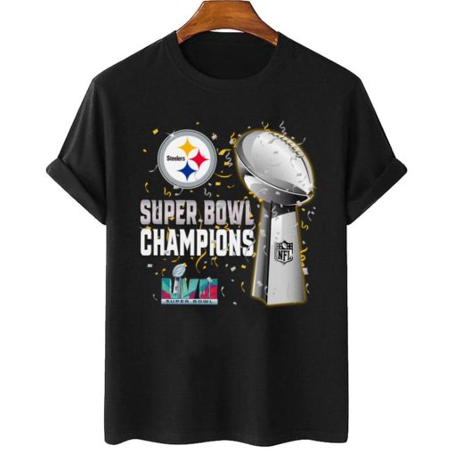 T Shirt Women 2 DSSB27 Pittsburgh Steelers Super Bowl LVII 2023 Champions T Shirt