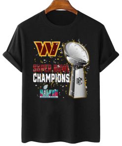 T Shirt Women 2 DSSB32 Washington Commanders Super Bowl LVII 2023 Champions T Shirt