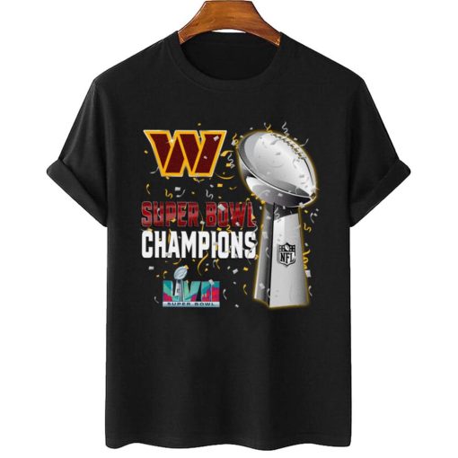 T Shirt Women 2 DSSB32 Washington Commanders Super Bowl LVII 2023 Champions T Shirt
