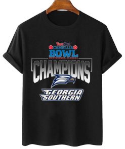 T Shirt Women 2 Georgia Southern Eagles Camellia Bowl Champions T Shirt