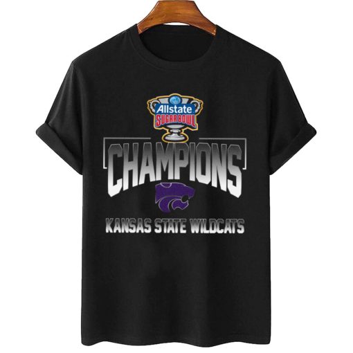 T Shirt Women 2 Kansas State Wildcats Sugar Bowl Champions T Shirt