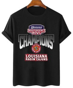 T Shirt Women 2 Louisiana Ragin Cajuns Independence Bowl Champions T Shirt