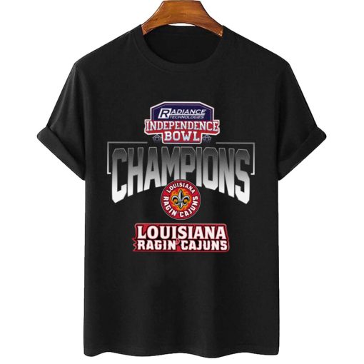 T Shirt Women 2 Louisiana Ragin Cajuns Independence Bowl Champions T Shirt