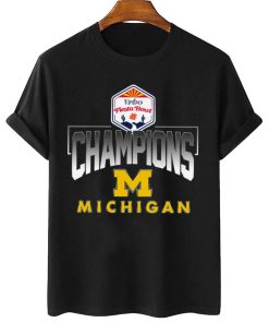 T Shirt Women 2 Michigan Wolverines Fiesta Bowl Champions T Shirt