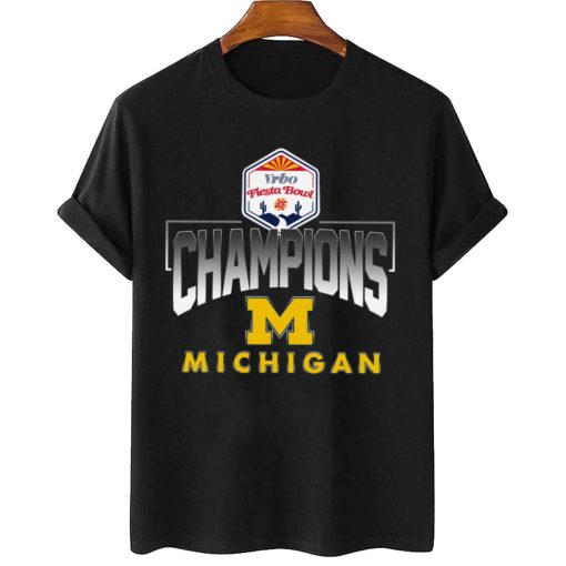 T Shirt Women 2 Michigan Wolverines Fiesta Bowl Champions T Shirt