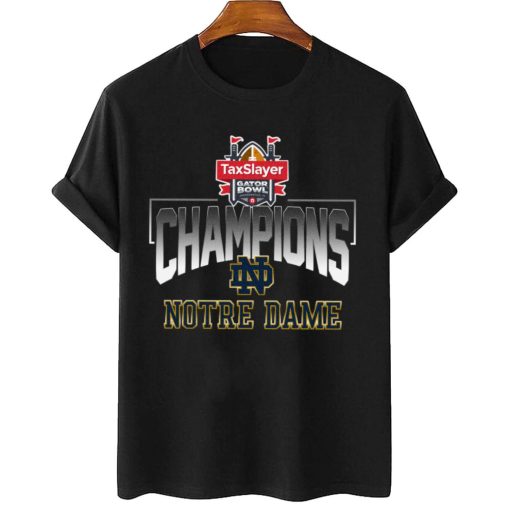 T Shirt Women 2 Notre Dame Fighting Irish Gator Bowl Champions T Shirt