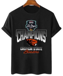 T Shirt Women 2 Oregon State Beavers Las Vegas Bowl Champions T Shirt