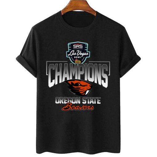 T Shirt Women 2 Oregon State Beavers Las Vegas Bowl Champions T Shirt
