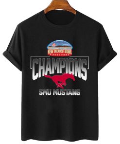 T Shirt Women 2 SMU Mustang New Mexico Bowl Champions T Shirt