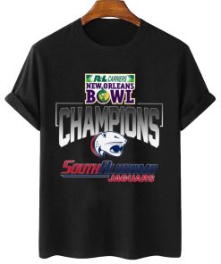 T Shirt Women 2 South Alabama Jaguars New Orleans Bowl Champions T Shirt