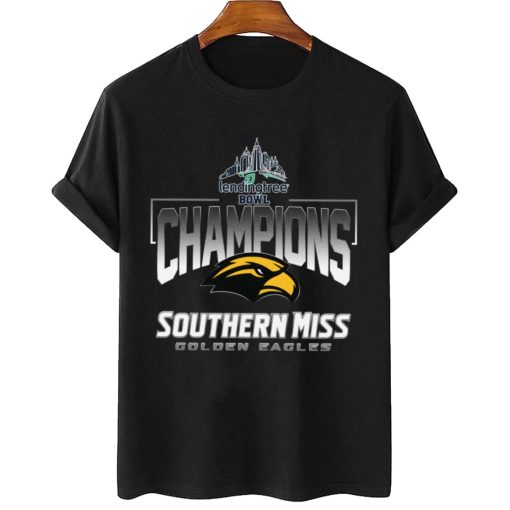T Shirt Women 2 Southern Miss Golden Eagles Lendingtree Bowl Champions T Shirt