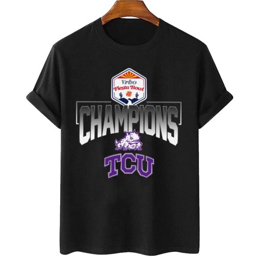 T Shirt Women 2 TCU Horned Frogs Fiesta Bowl Champions T Shirt
