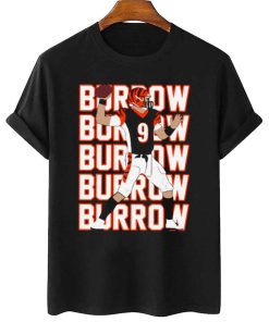 T Shirt Women 2 TSBN117 Joe Burrow Repeat Text Cincinnati Bengals T Shirt