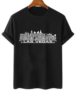 T Shirt Women 2 TSSK04 Las Vegas All Time Legends Football City Skyline T Shirt