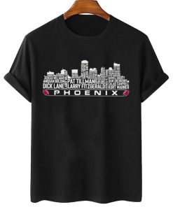 T Shirt Women 2 TSSK06 Phoenix All Time Legends Football City Skyline Arizona Cardinals T Shirt