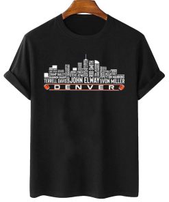 T Shirt Women 2 TSSK12 Denver All Time Legends Football City Skyline T Shirt