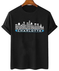 T Shirt Women 2 TSSK13 Charlotte All Time Legends Football City Skyline Carolina Panthers T Shirt