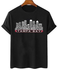 T Shirt Women 2 TSSK16 Tampa Bay All Time Legends Football City Skyline T Shirt