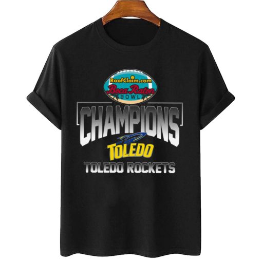 T Shirt Women 2 Toledo Rockets Boca Raton Bowl Champions T Shirt