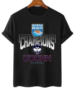 T Shirt Women 2 UConn Huskies Myrtle Beach Bowl Champions T Shirt