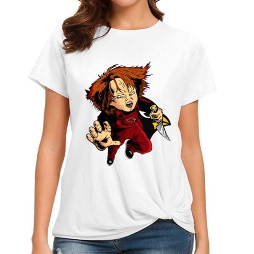 T Shirt Women DSBN007 Chucky Fans Arizona Cardinals T Shirt
