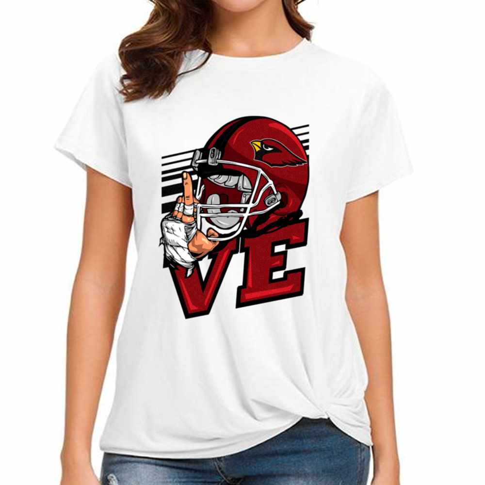 Love Sign Arizona Cardinals T-Shirt