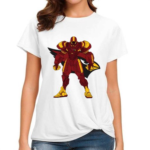 T Shirt Women DSBN014 Transformer Robot Arizona Cardinals T Shirt