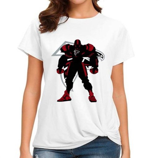 T Shirt Women DSBN031 Transformer Robot Atlanta Falcons T Shirt