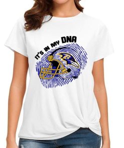 T Shirt Women DSBN040 It S In My Dna Baltimore Ravens T Shirt
