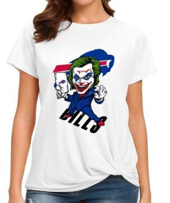 T Shirt Women DSBN056 Joker Smile Buffalo Bills T Shirt