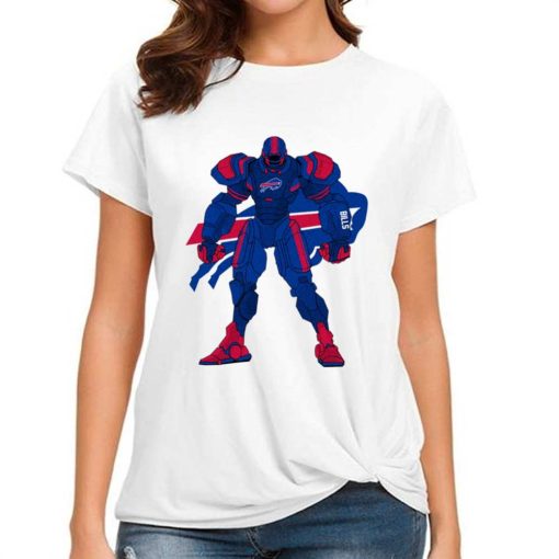 T Shirt Women DSBN058 Transformer Robot Buffalo Bills T Shirt