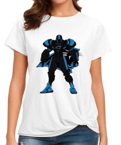 T Shirt Women DSBN075 Transformer Robot Carolina Panthers T Shirt