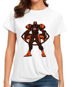 T Shirt Women DSBN126 Transformer Robot Cleveland Browns T Shirt