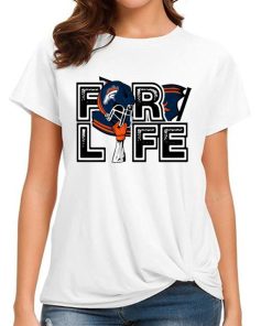 T Shirt Women DSBN151 For Life Helmet Flag Denver Broncos T Shirt