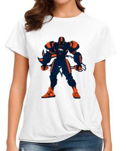 T Shirt Women DSBN160 Transformer Robot Denver Broncos T Shirt