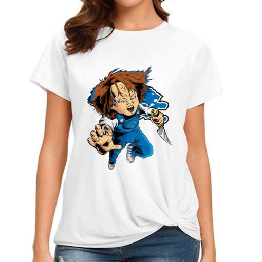 T Shirt Women DSBN172 Chucky Fans Detroit Lions T Shirt