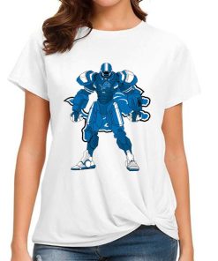 T Shirt Women DSBN176 Transformer Robot Detroit Lions T Shirt