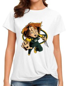 T Shirt Women DSBN179 Chucky Fans Green Bay Packers T Shirt