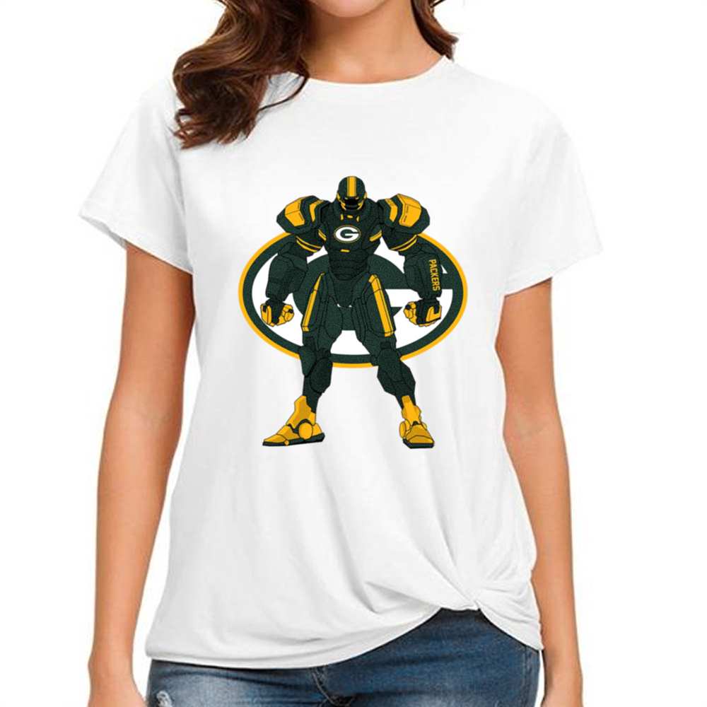 Transformer Robot Green Bay Packers T-Shirt