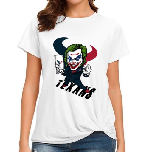 T Shirt Women DSBN202 Joker Smile Houston Texans T Shirt