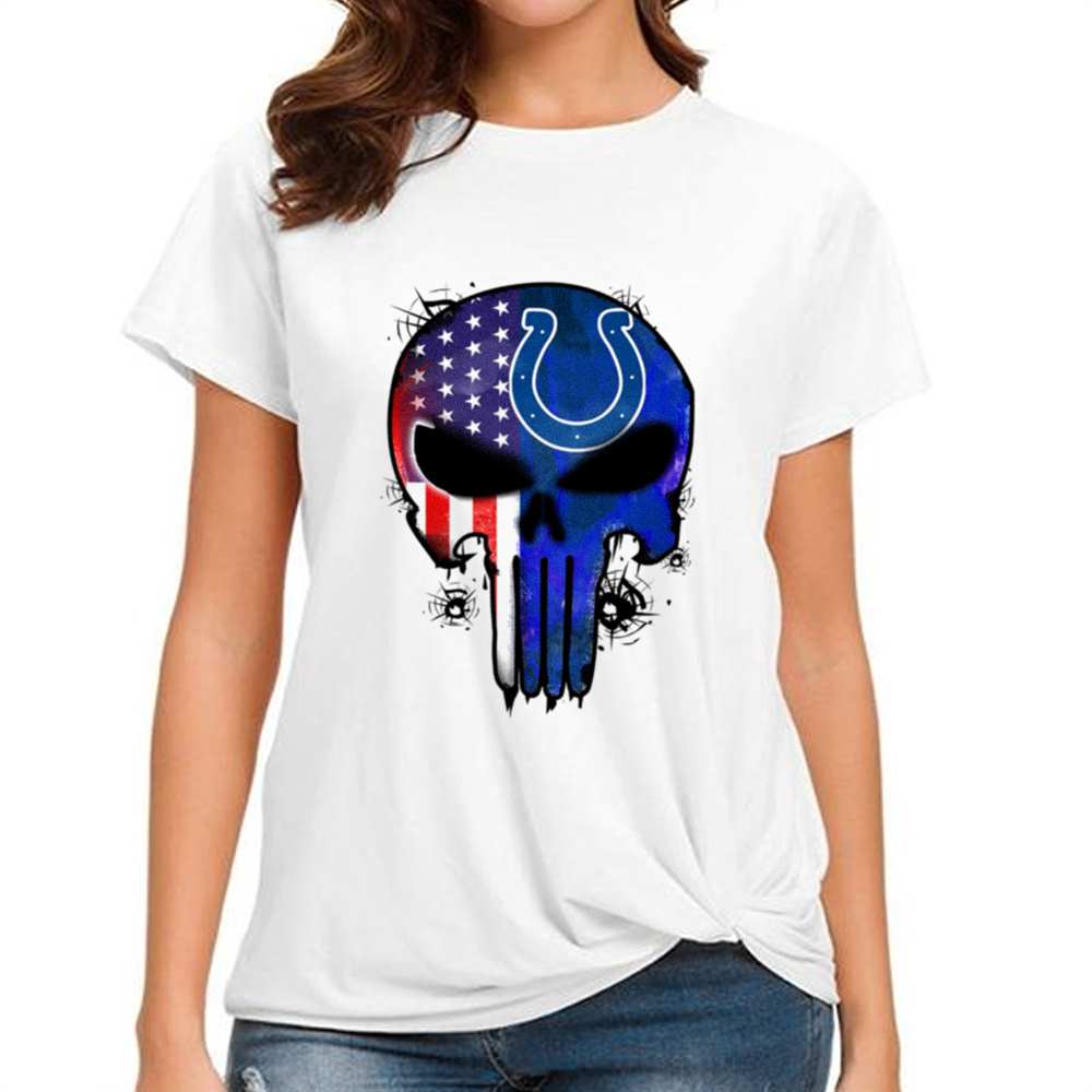 Punisher Skull Indianapolis Colts T-Shirt