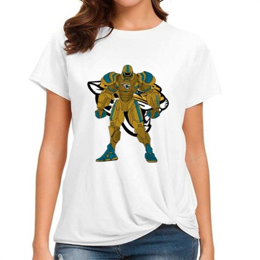 T Shirt Women DSBN235 Transformer Robot Jacksonville Jaguars T Shirt