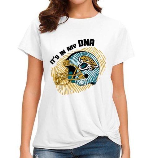 T Shirt Women DSBN238 It S In My Dna Jacksonville Jaguars T Shirt