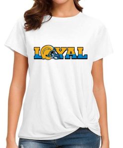 T Shirt Women DSBN284 Loyal To Los Angeles Chargers T Shirt