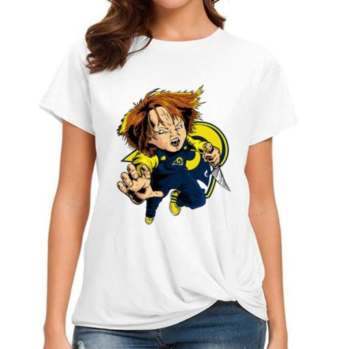 T Shirt Women DSBN298 Chucky Fans Los Angeles Rams T Shirt