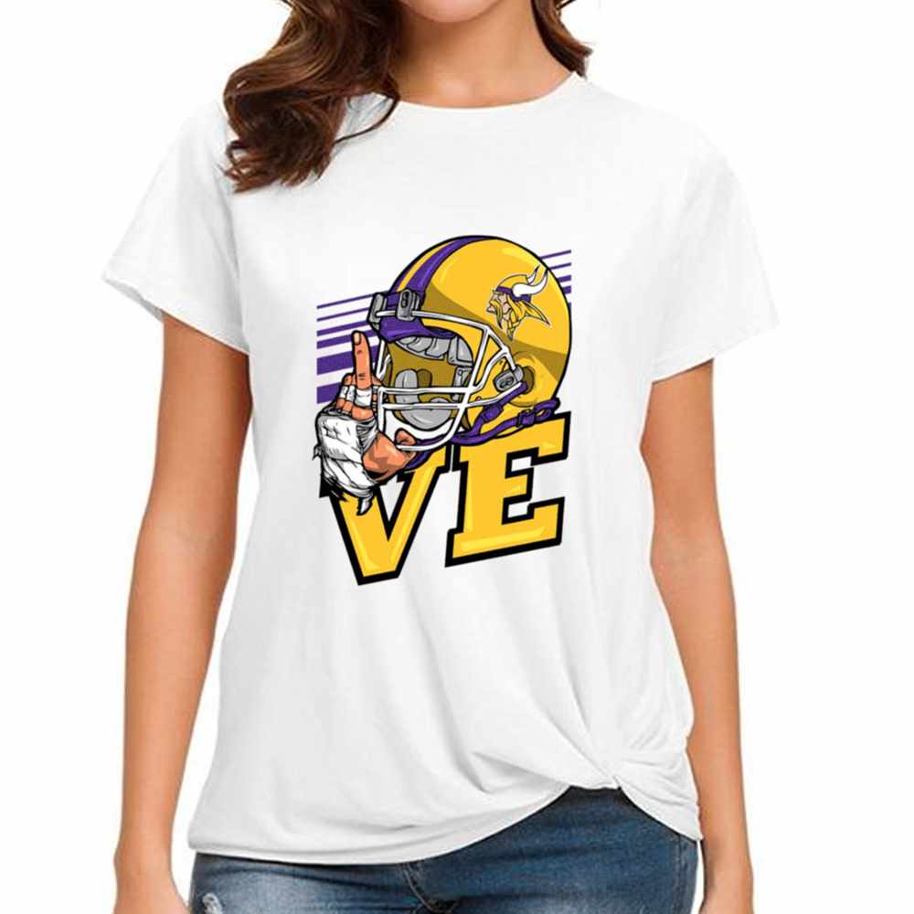 Love Sign Minnesota Vikings T-Shirt