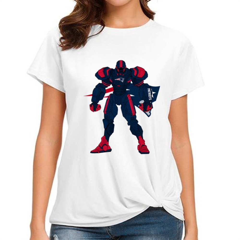 Transformer Robot New England Patriots T-Shirt
