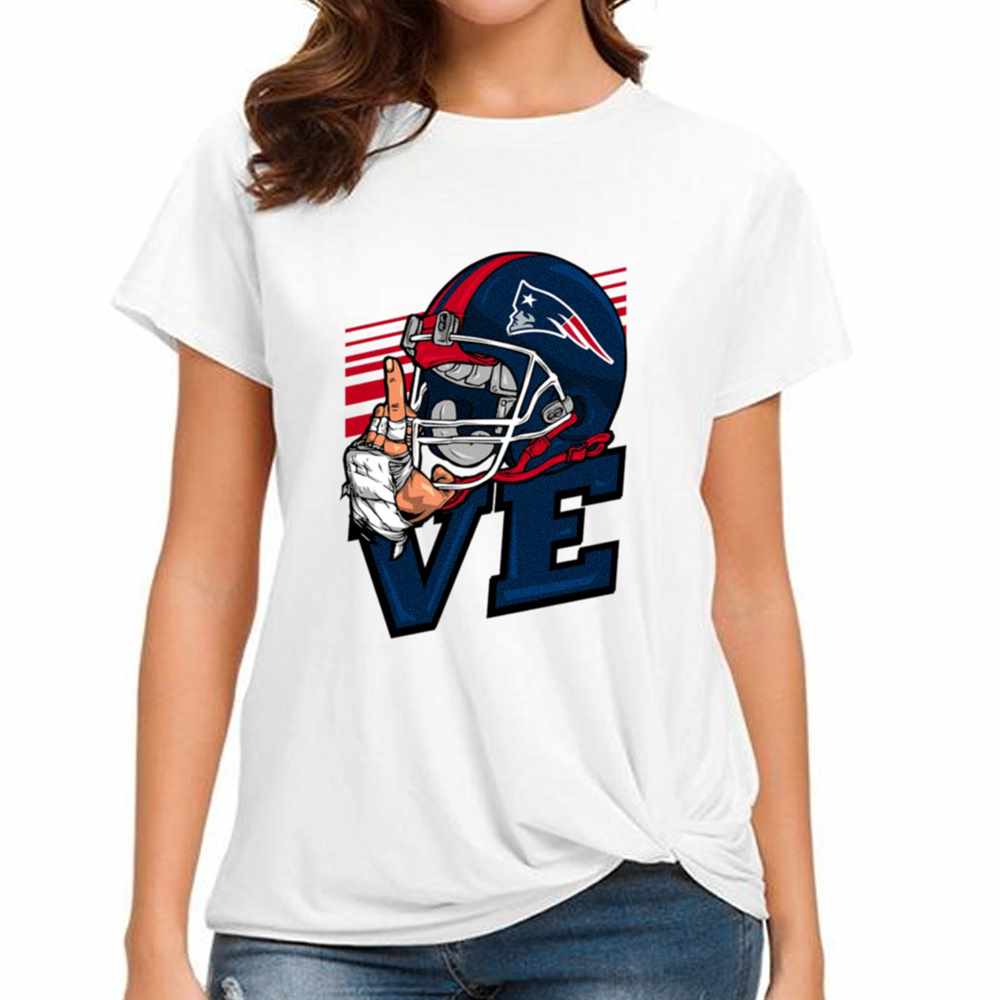 Love Sign New England Patriots T-Shirt