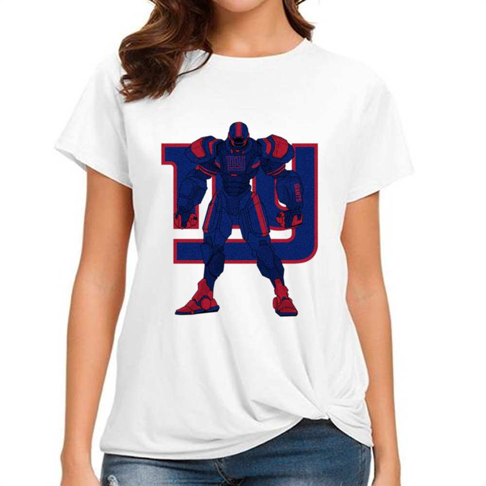 Transformer Robot New York Giants T-Shirt
