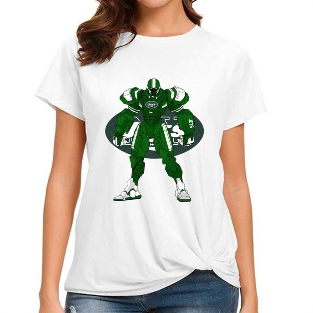 Transformer Robot New York Jets T-Shirt